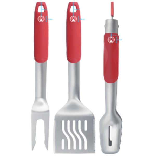 סט 3 כלים לגריל